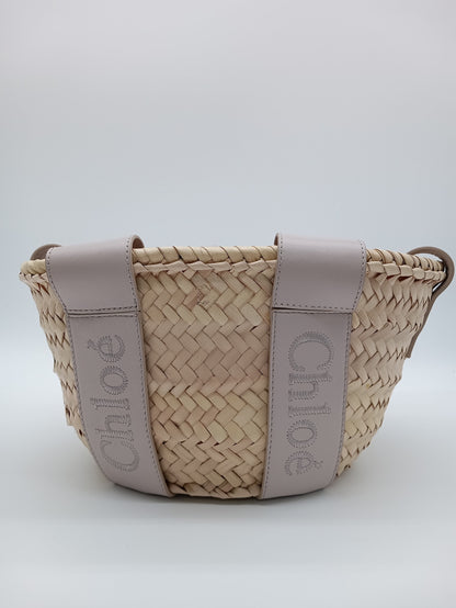 CHLOE Sense Raffia Tote