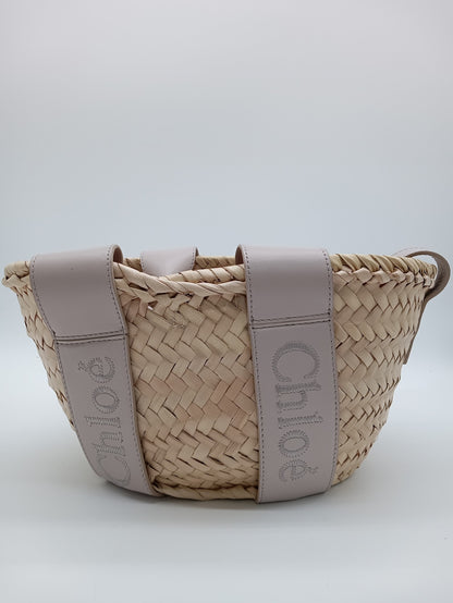 CHLOE Sense Raffia Tote