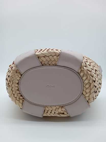 CHLOE Sense Raffia Tote