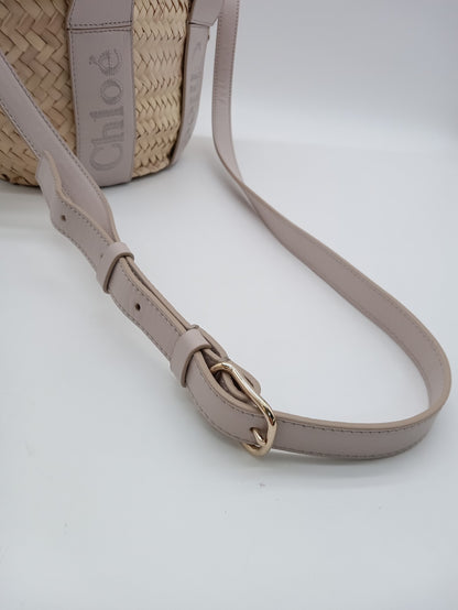 CHLOE Sense Raffia Tote