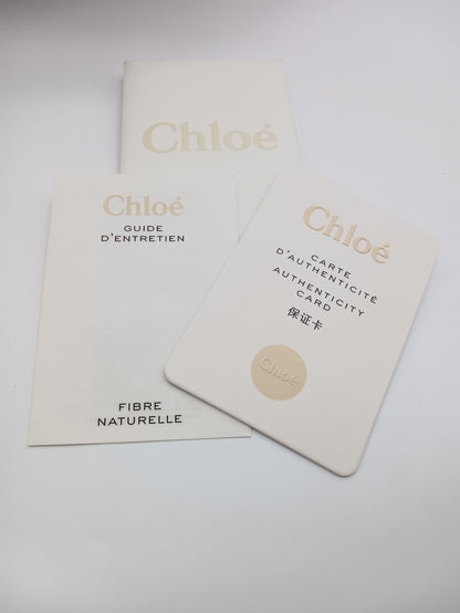 CHLOE Sense Raffia Tote