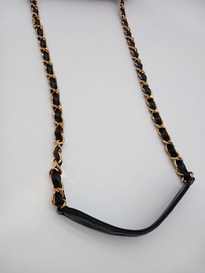 CHANEL Caviar Square Straight Flap