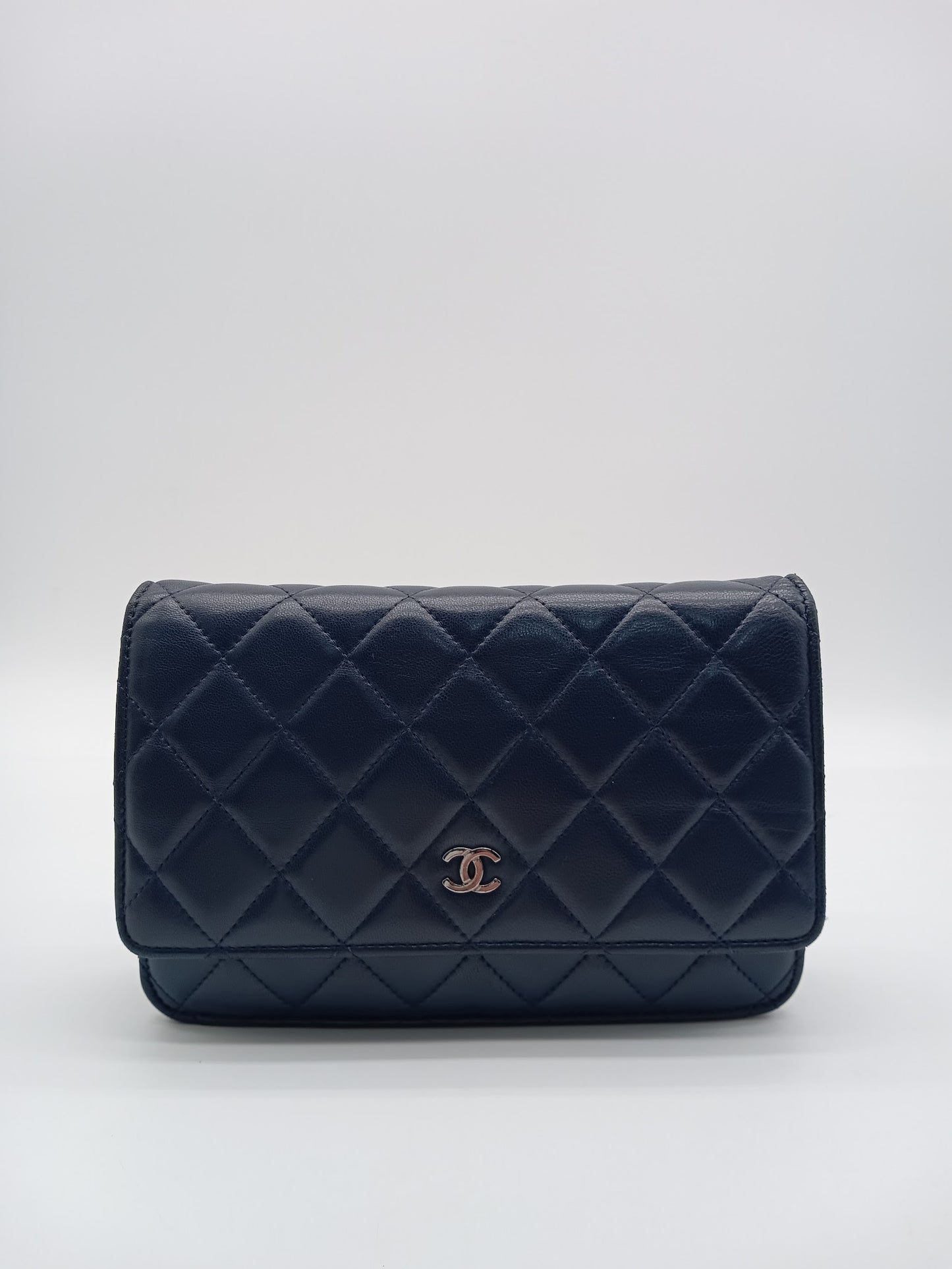 CHANEL Lambskin Quilted WOC