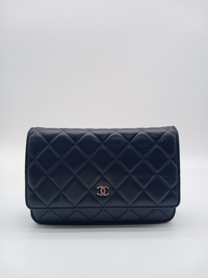 CHANEL Lambskin Quilted WOC