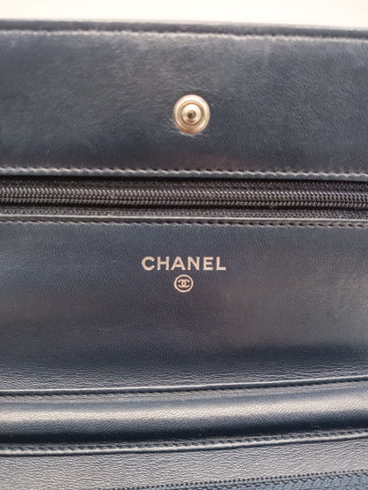 CHANEL Lambskin Quilted WOC