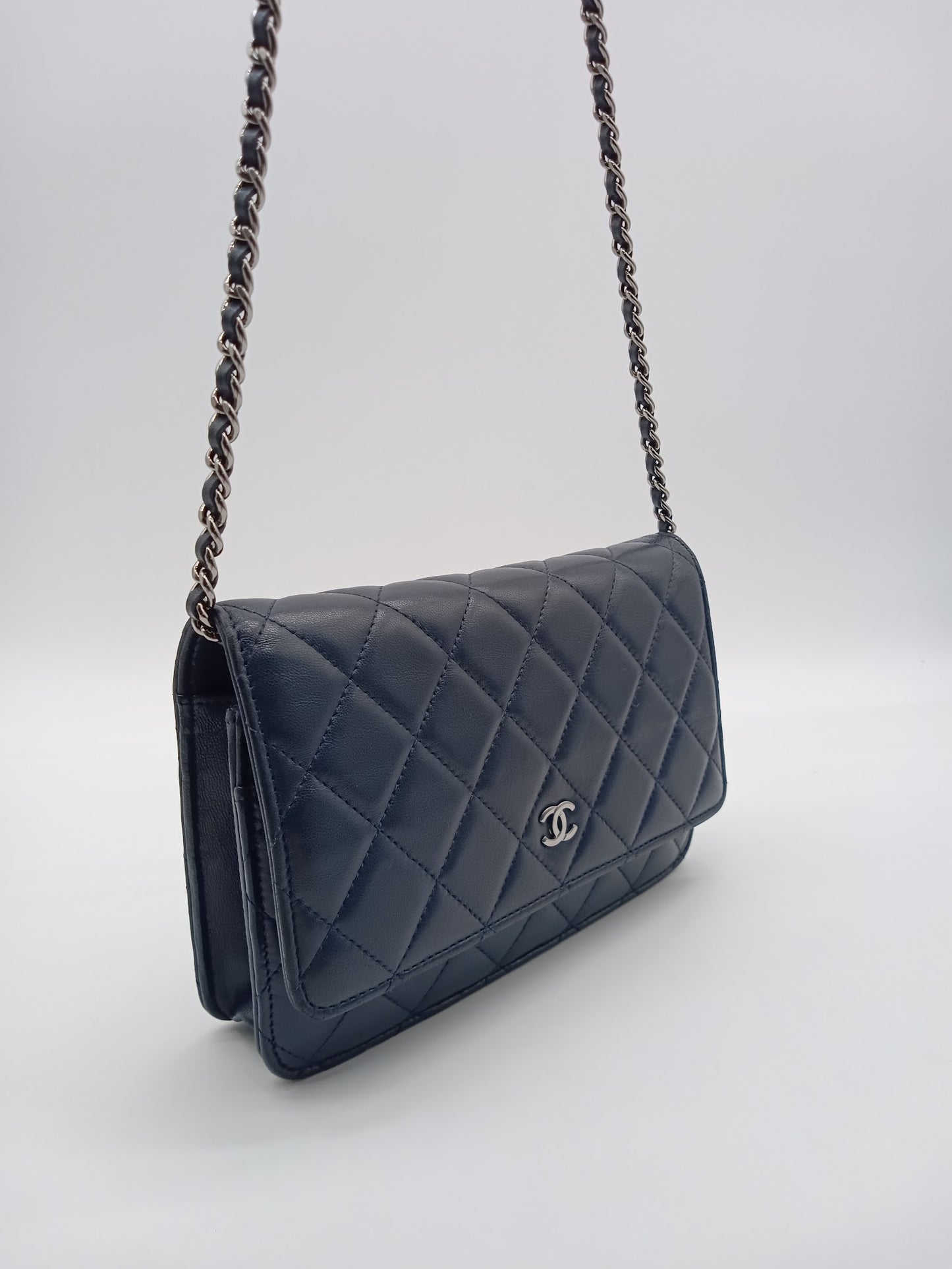 CHANEL Lambskin Quilted WOC