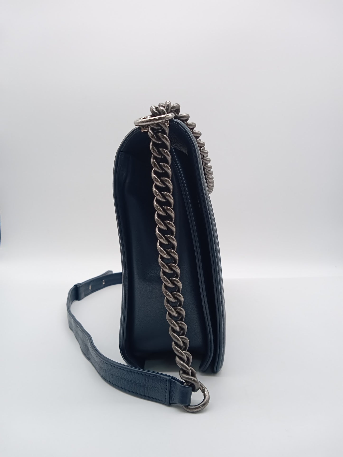 CHANEL Quilted Jumbo Leboy