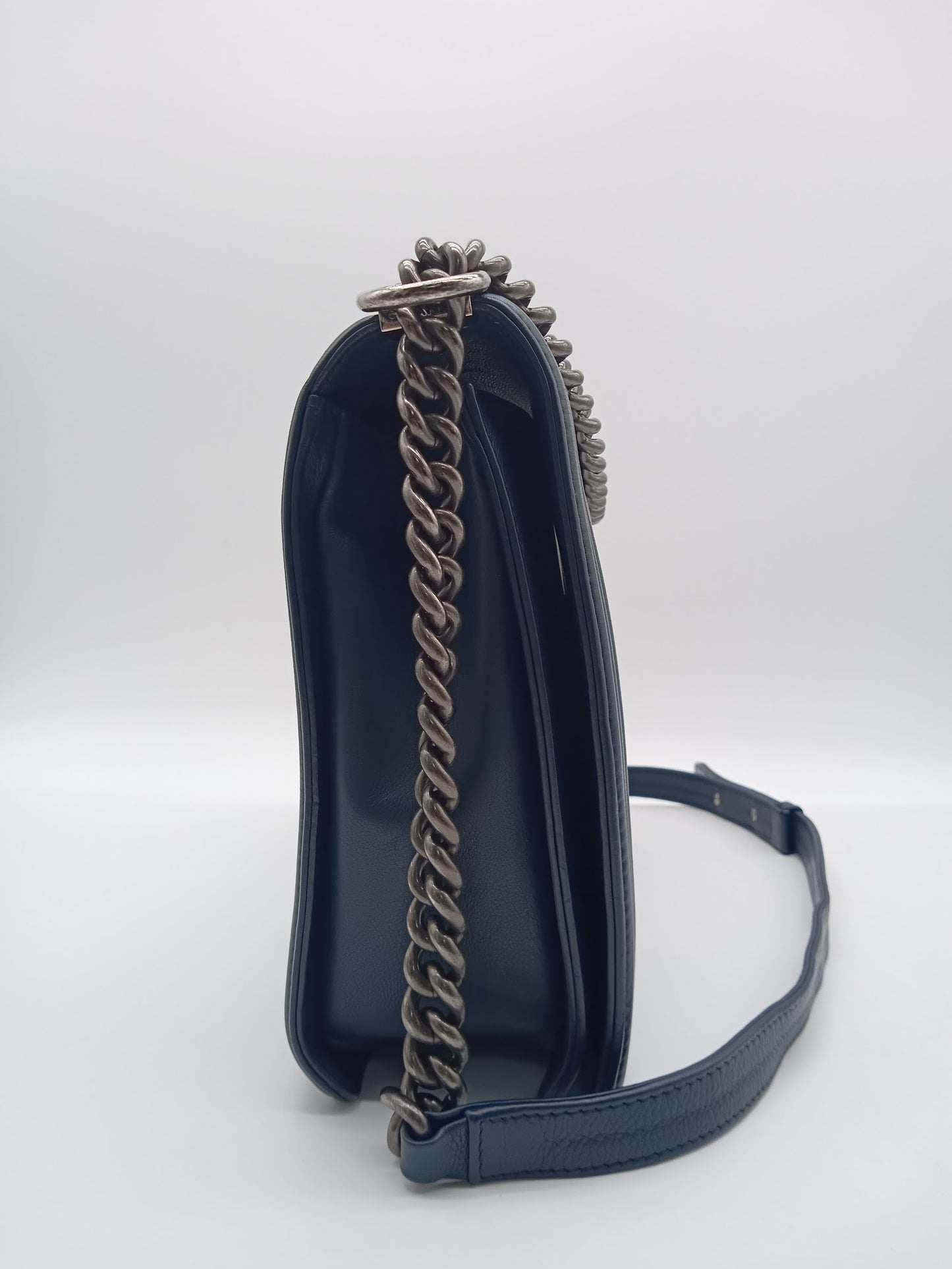 CHANEL Quilted Jumbo Leboy