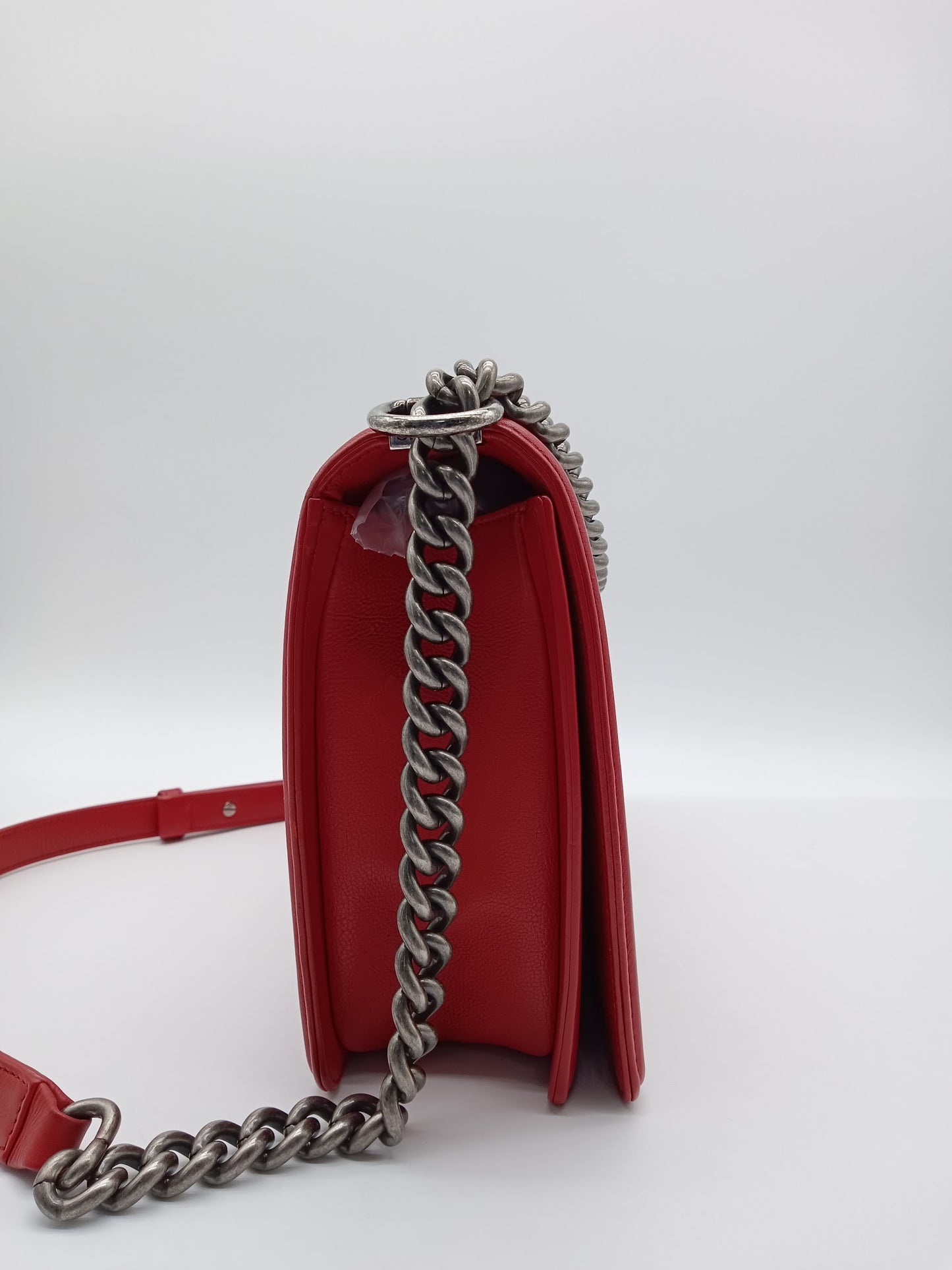 CHANEL Lambskin Quilted Leboy