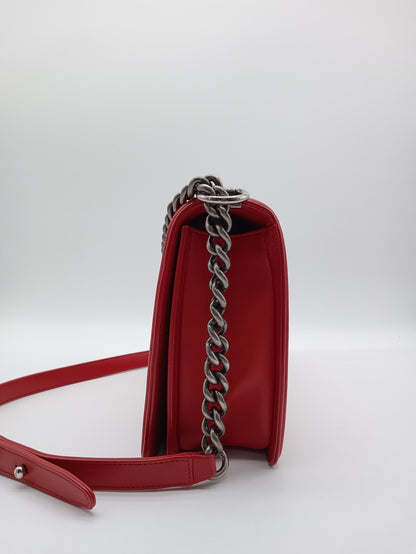 CHANEL Lambskin Quilted Leboy