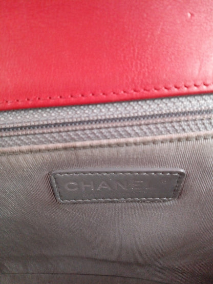 CHANEL Lambskin Quilted Leboy