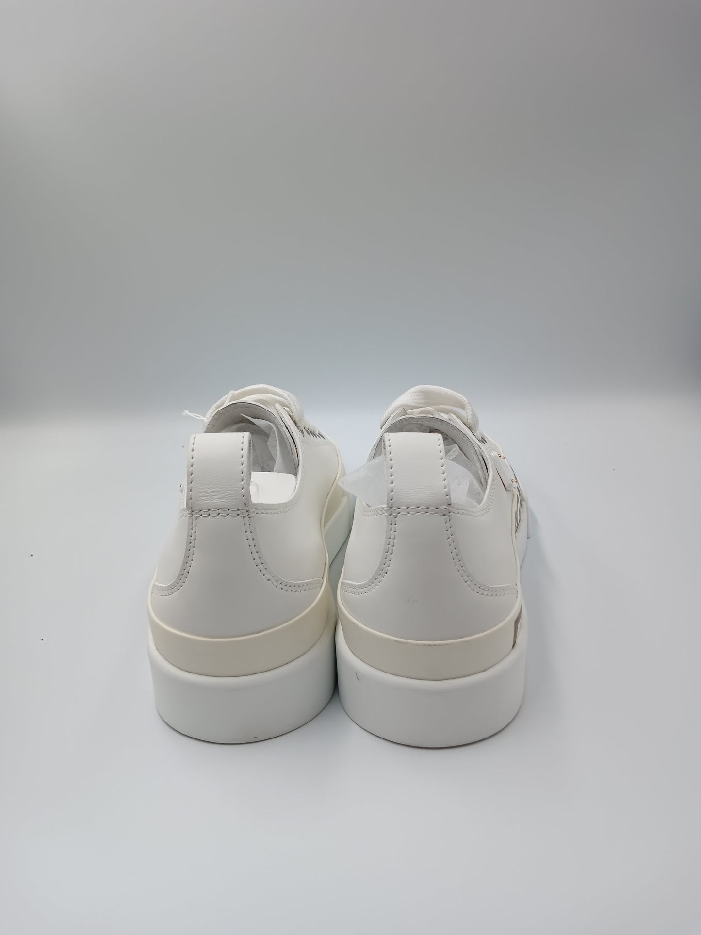 DOLCE & GABBANA White & Gold Shoes