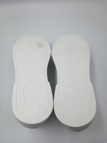 DOLCE & GABBANA White & Gold Shoes