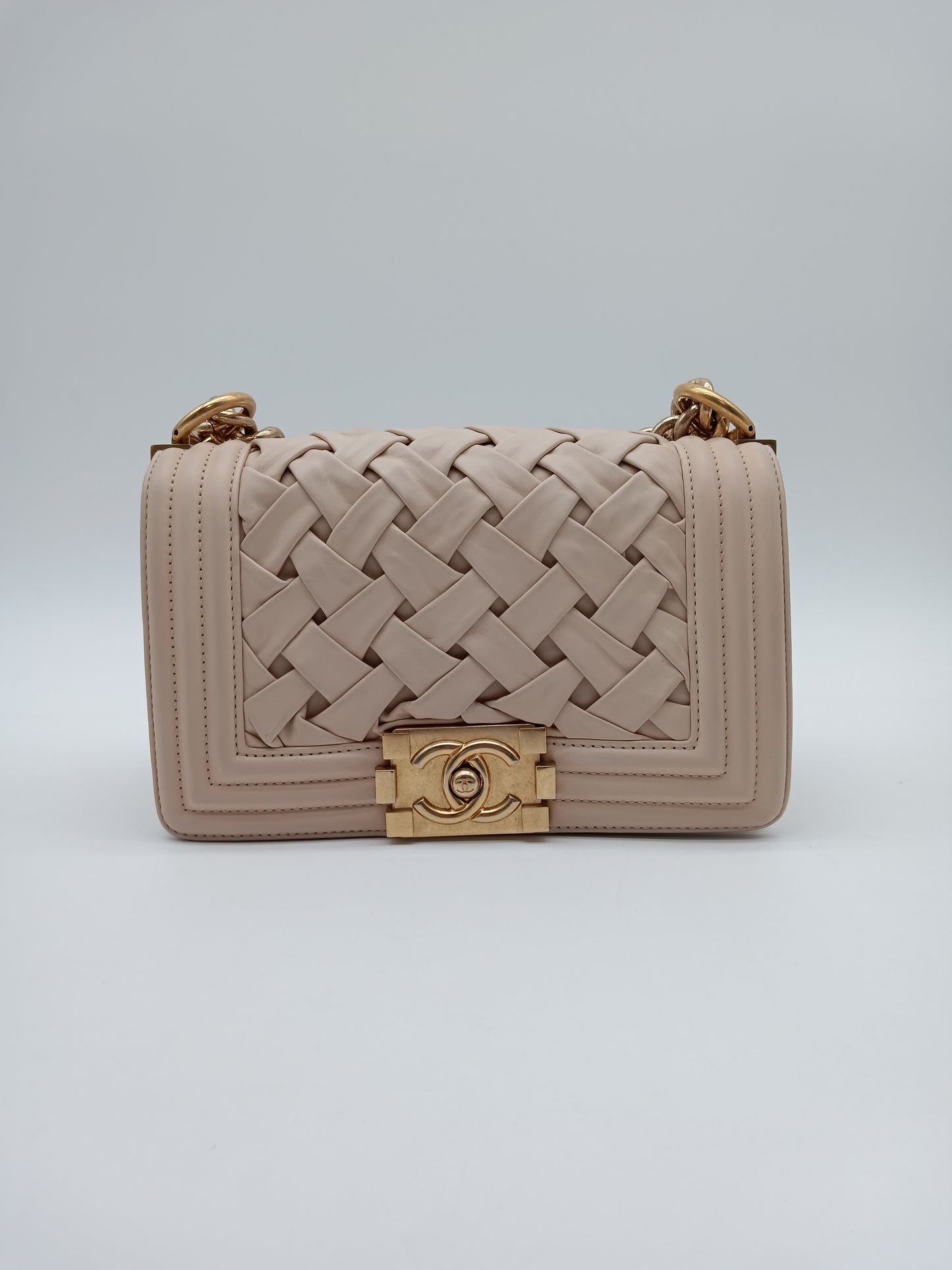 CHANEL Woven Leboy