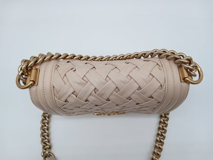 CHANEL Woven Leboy