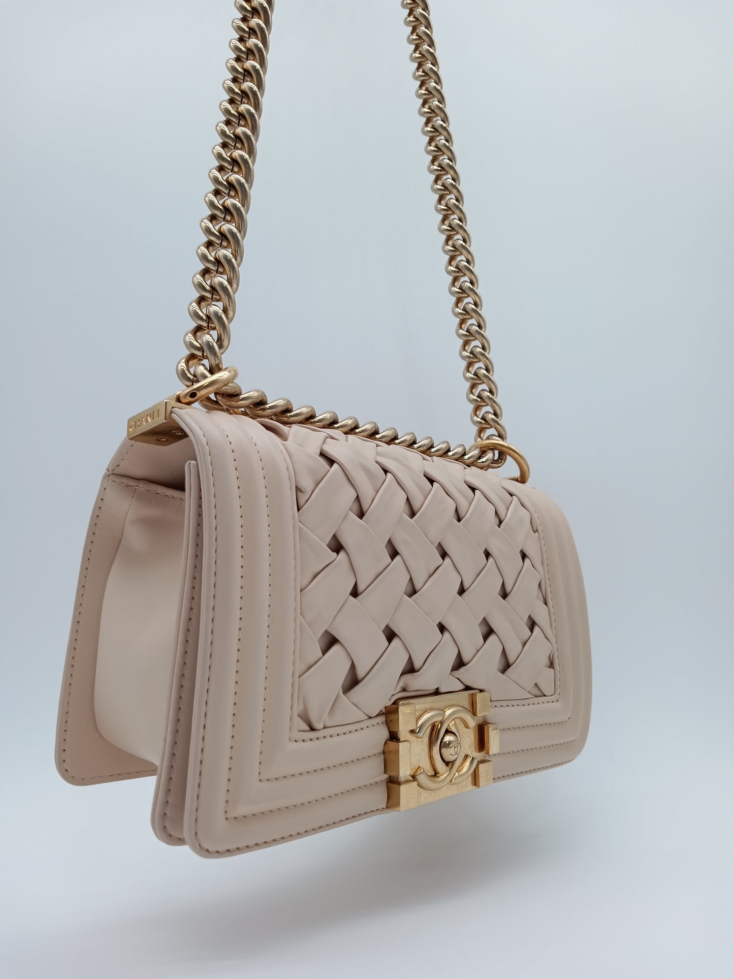 CHANEL Woven Leboy