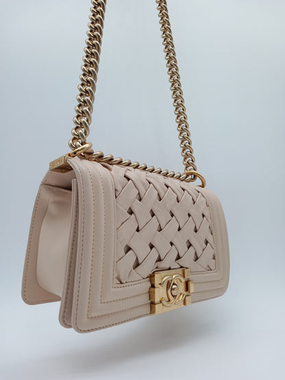CHANEL Woven Leboy