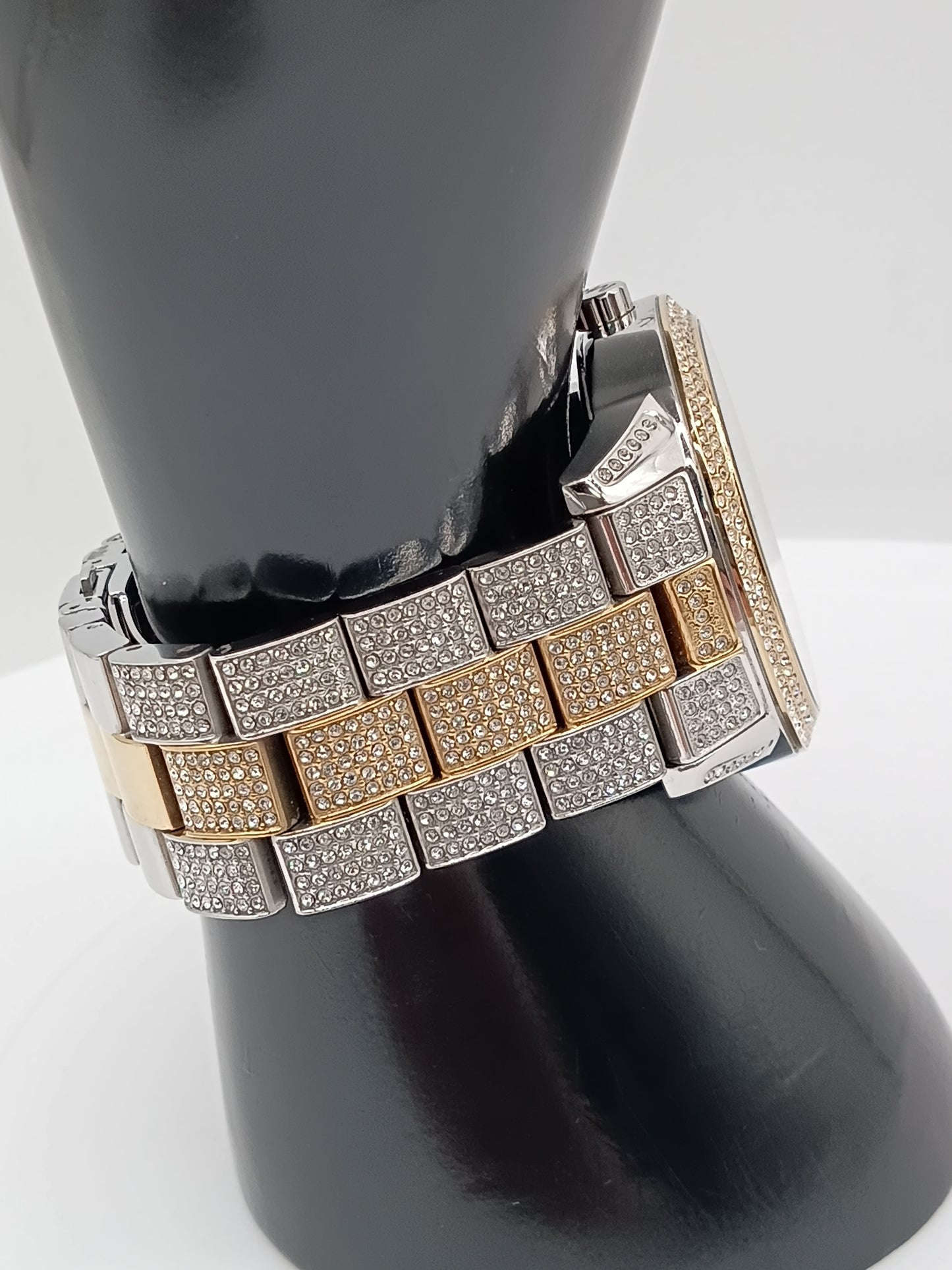 MICHAEL KORS Brynn Pavé Two-Tone Watch