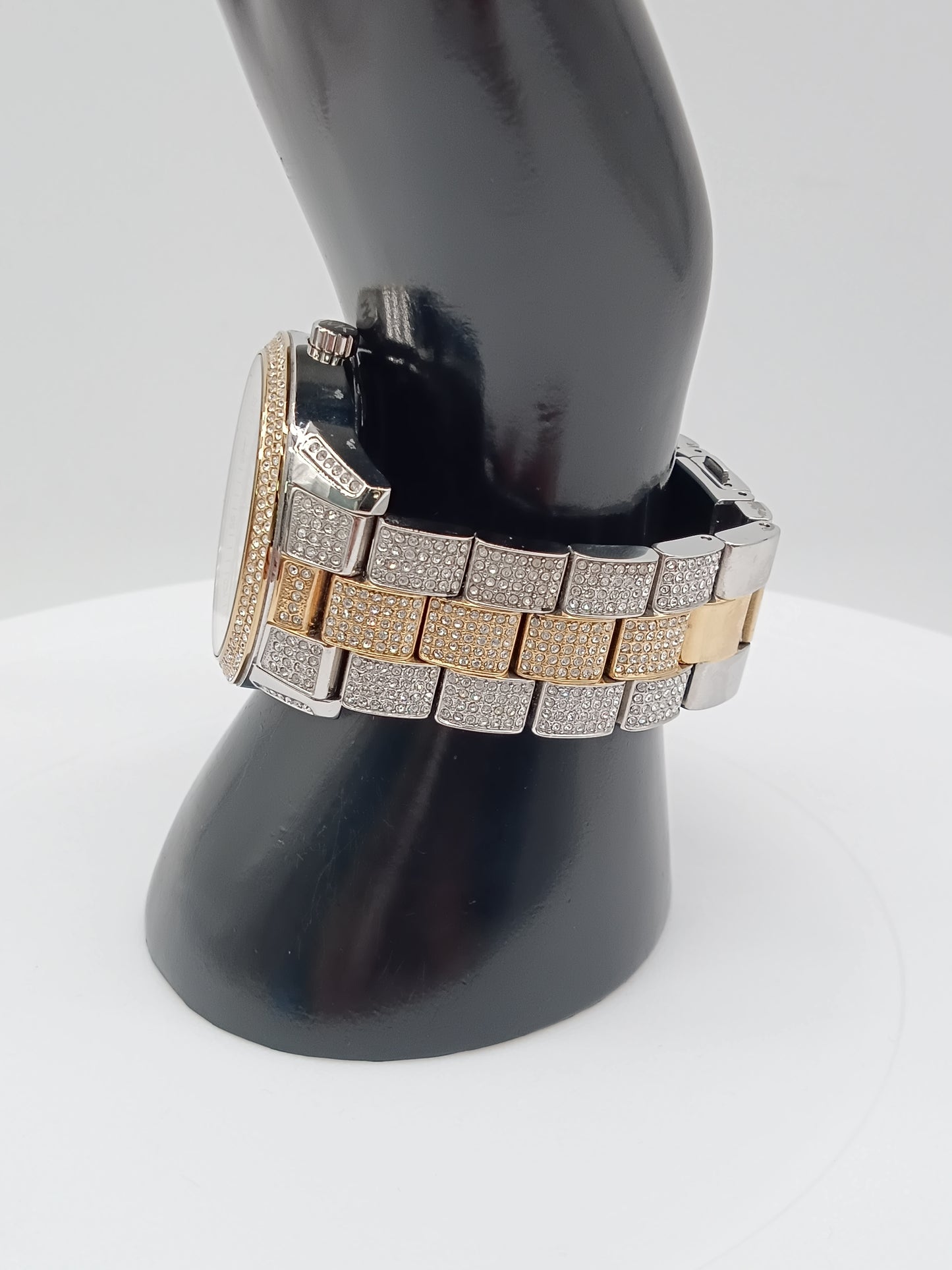 MICHAEL KORS Brynn Pavé Two-Tone Watch