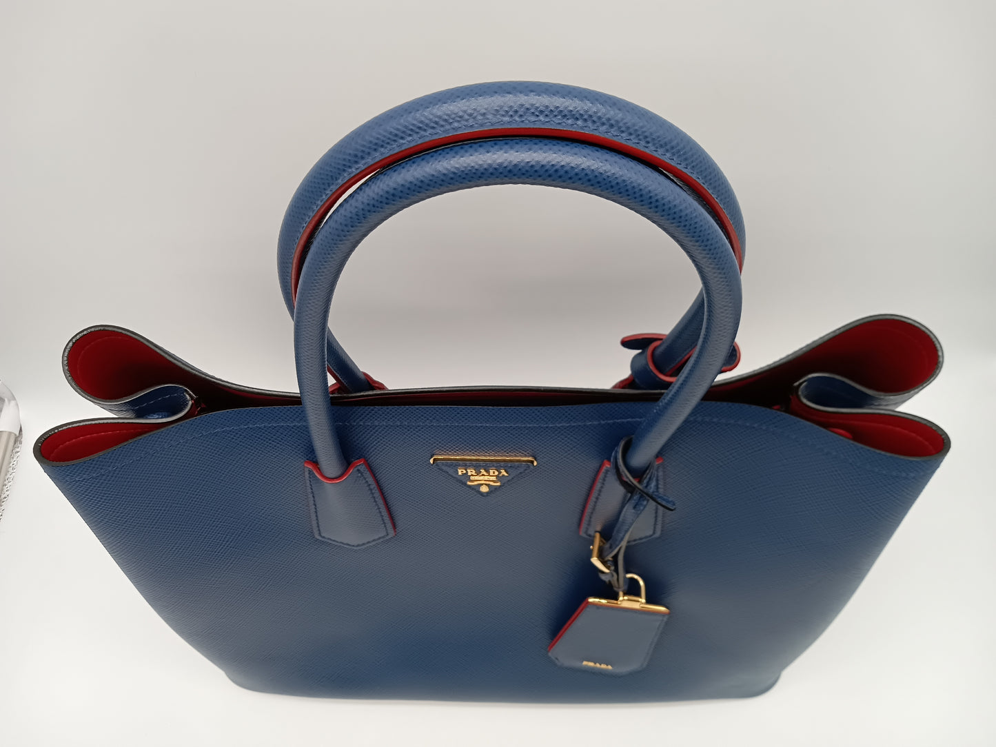 PRADA Saffiano Cuir Double Bag
