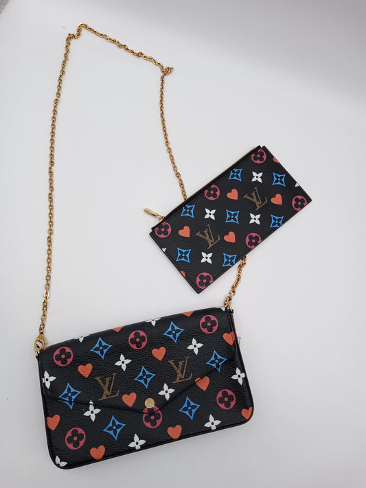 LOUIS VUITTON Multicolor Pochette Felicie