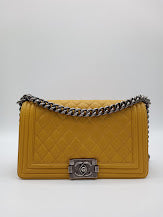 CHANEL Calfskin Quilted Leboy