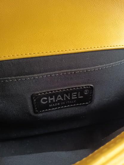 CHANEL Calfskin Quilted Leboy