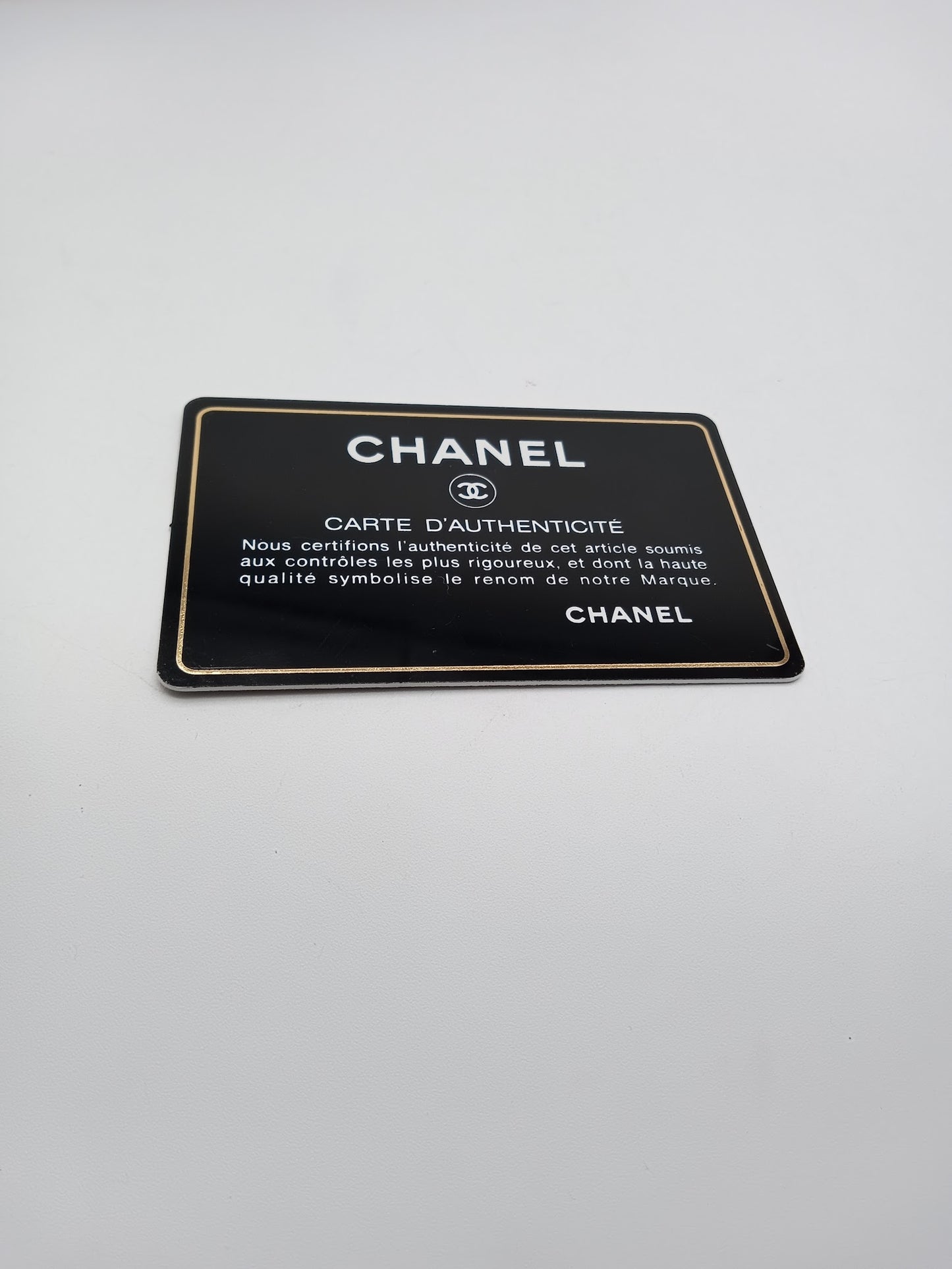 CHANEL Lambskin Checkerboard Trim Leboy