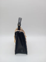 GUCCI Leopard Print Calf Hair Sylvie Bag