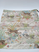 GUCCI Leopard Print Calf Hair Sylvie Bag