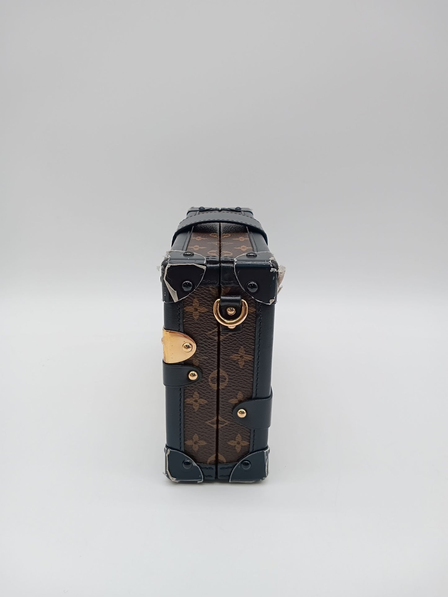 LOUIS VUITTON Damier Tressage Petite Malle Clutch
