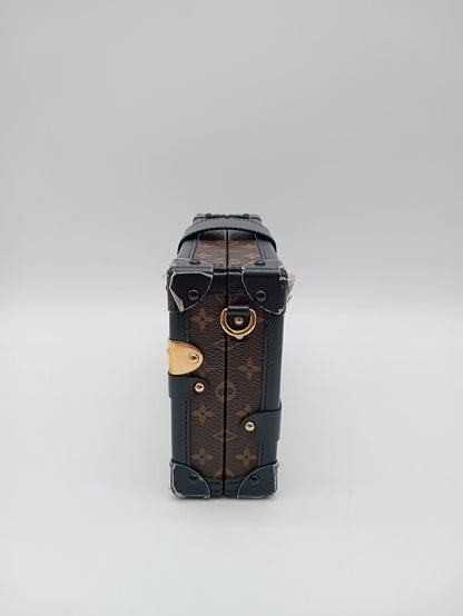 LOUIS VUITTON Damier Tressage Petite Malle Clutch