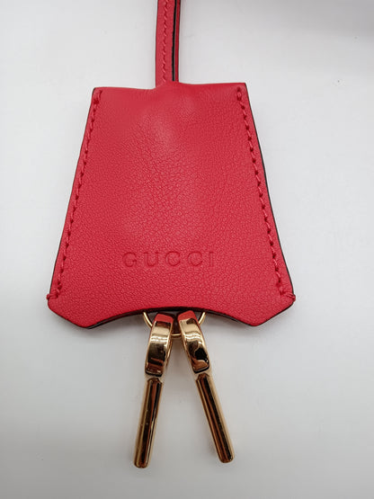 GUCCI Supreme Valentine's Day Padlock Bamboo Handle
