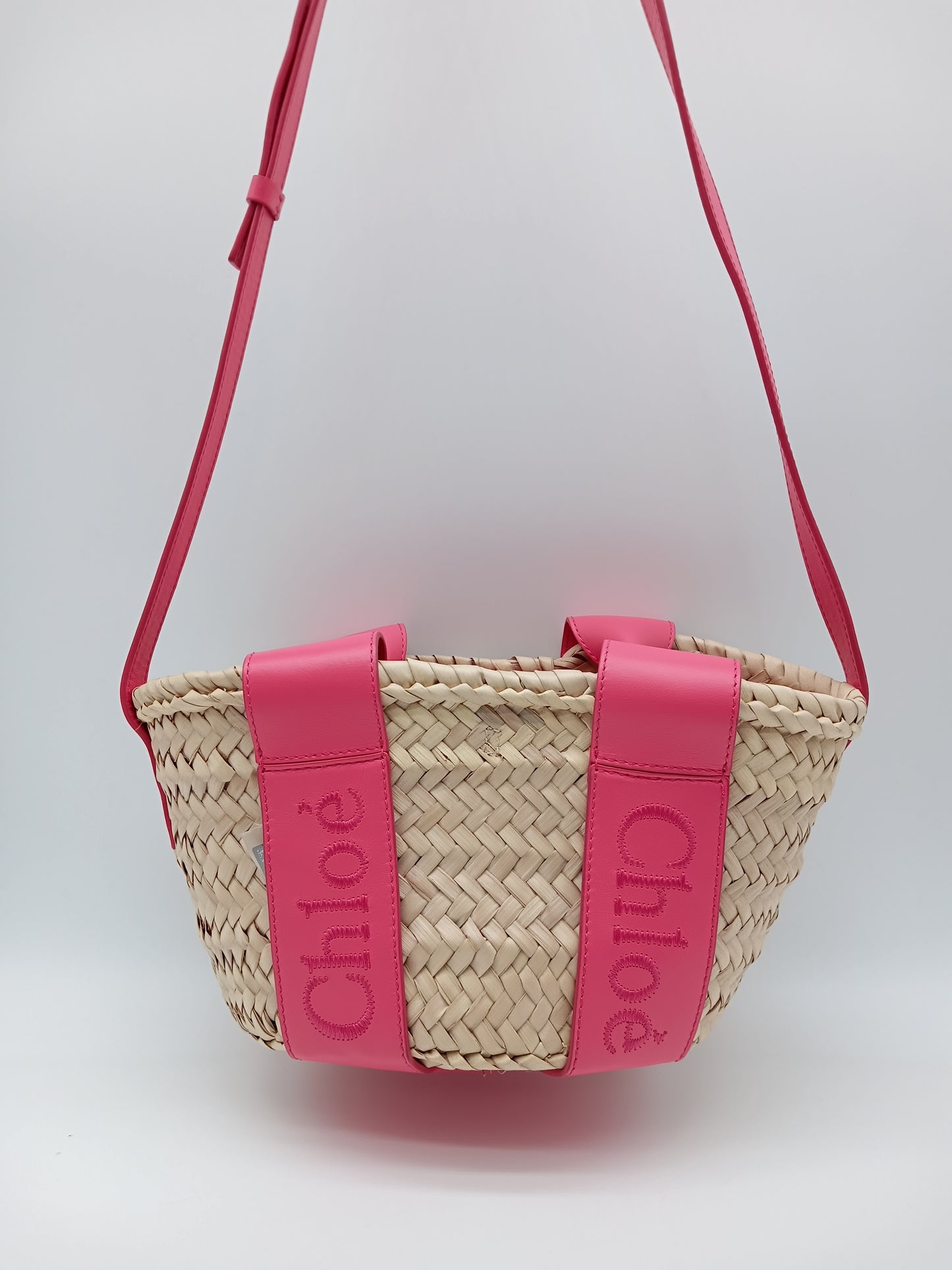 CHLOE Raffia Bucket Bag