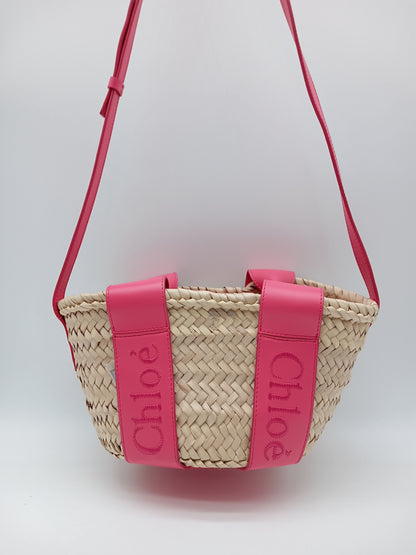 CHLOE Raffia Bucket Bag