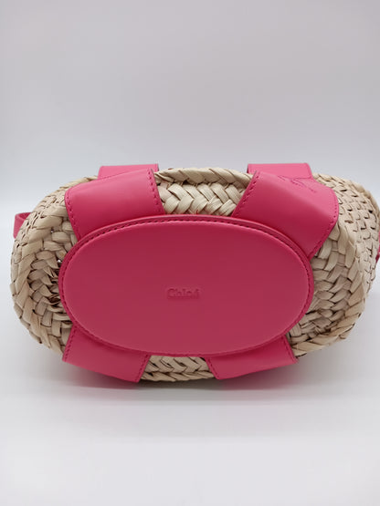 CHLOE Raffia Bucket Bag