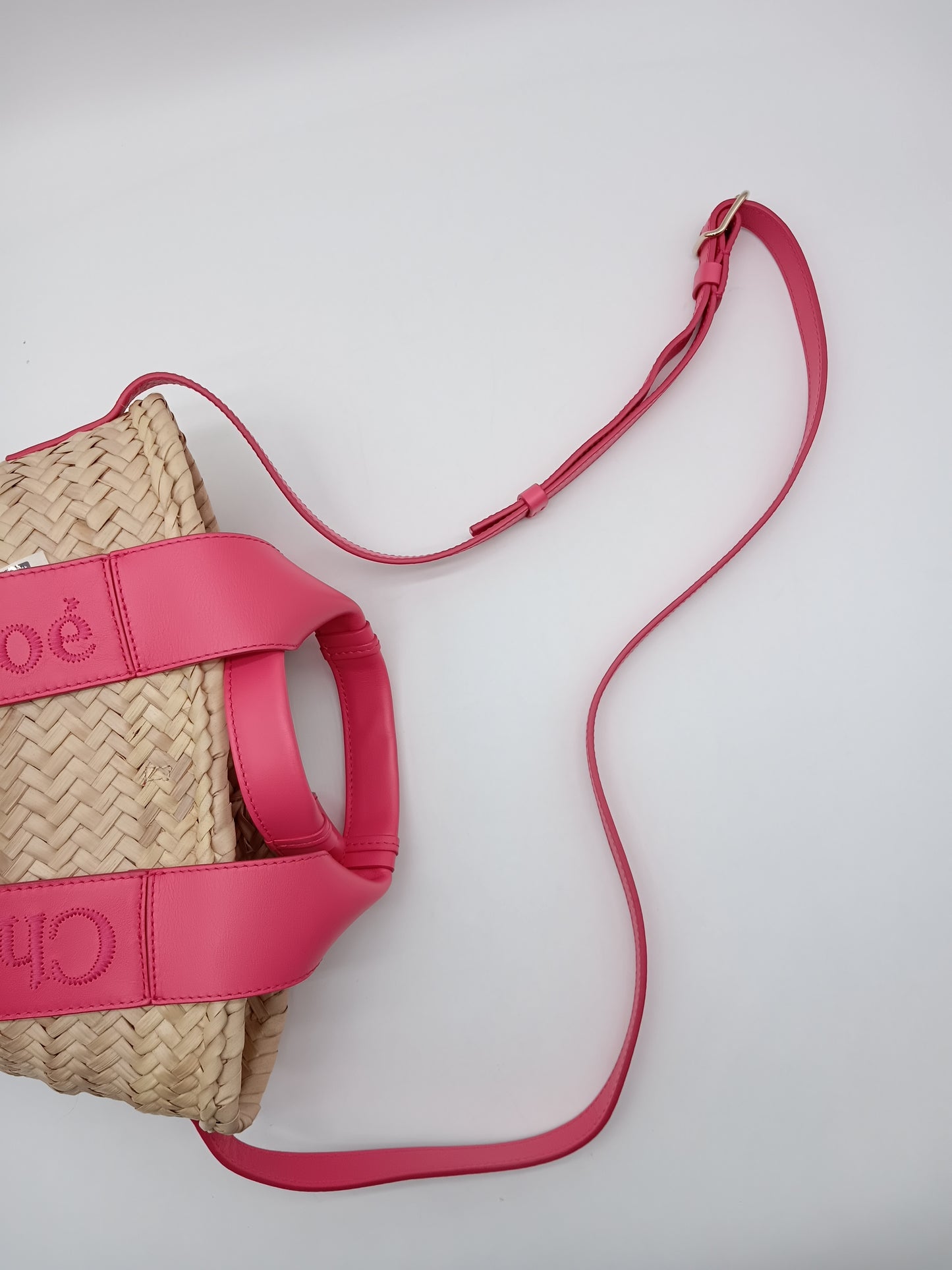 CHLOE Raffia Bucket Bag