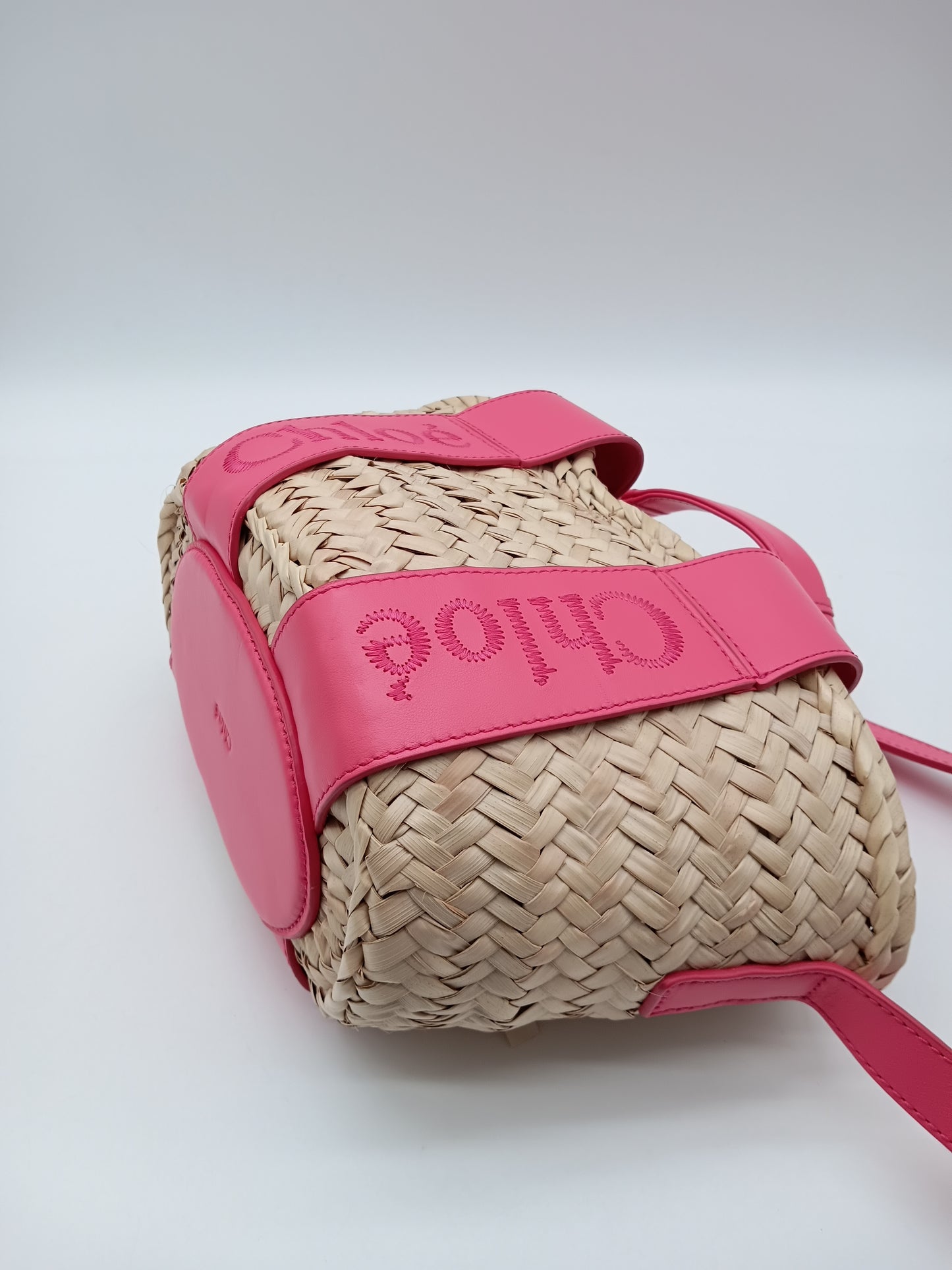 CHLOE Raffia Bucket Bag