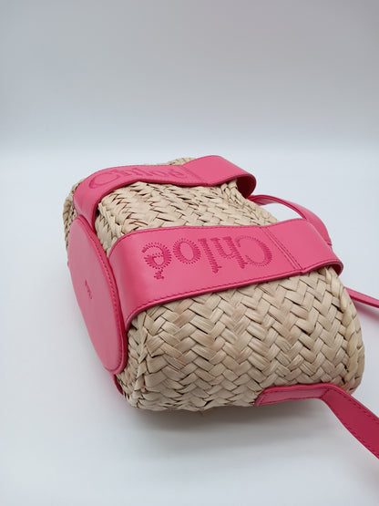 CHLOE Raffia Bucket Bag