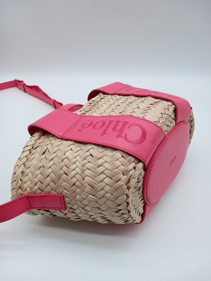 CHLOE Raffia Bucket Bag
