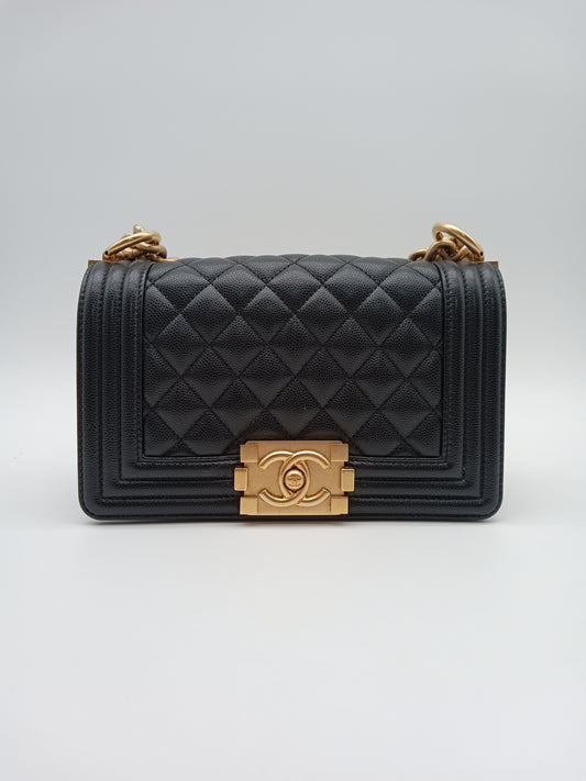 CHANEL Caviar Quilted Leboy