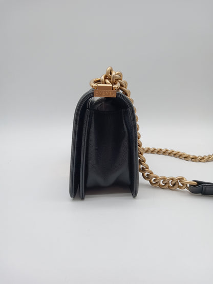 CHANEL Caviar Quilted Leboy