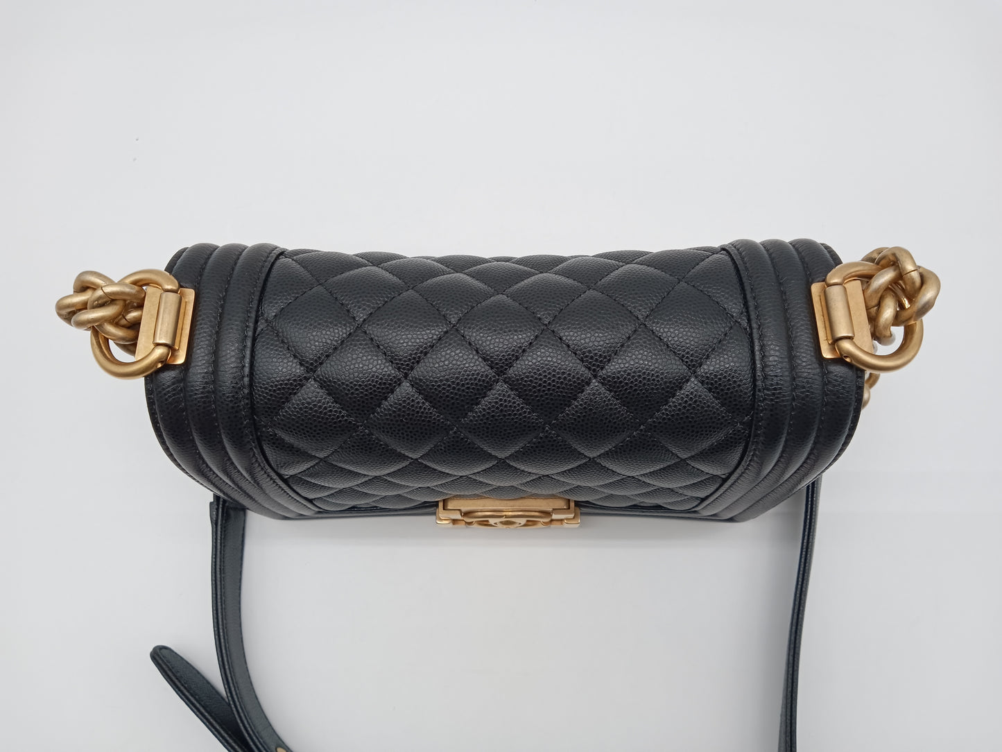 CHANEL Caviar Quilted Leboy