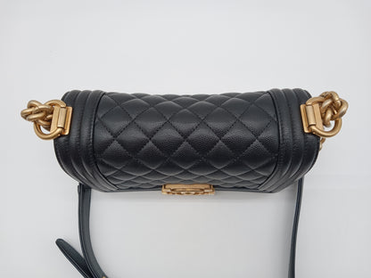 CHANEL Caviar Quilted Leboy