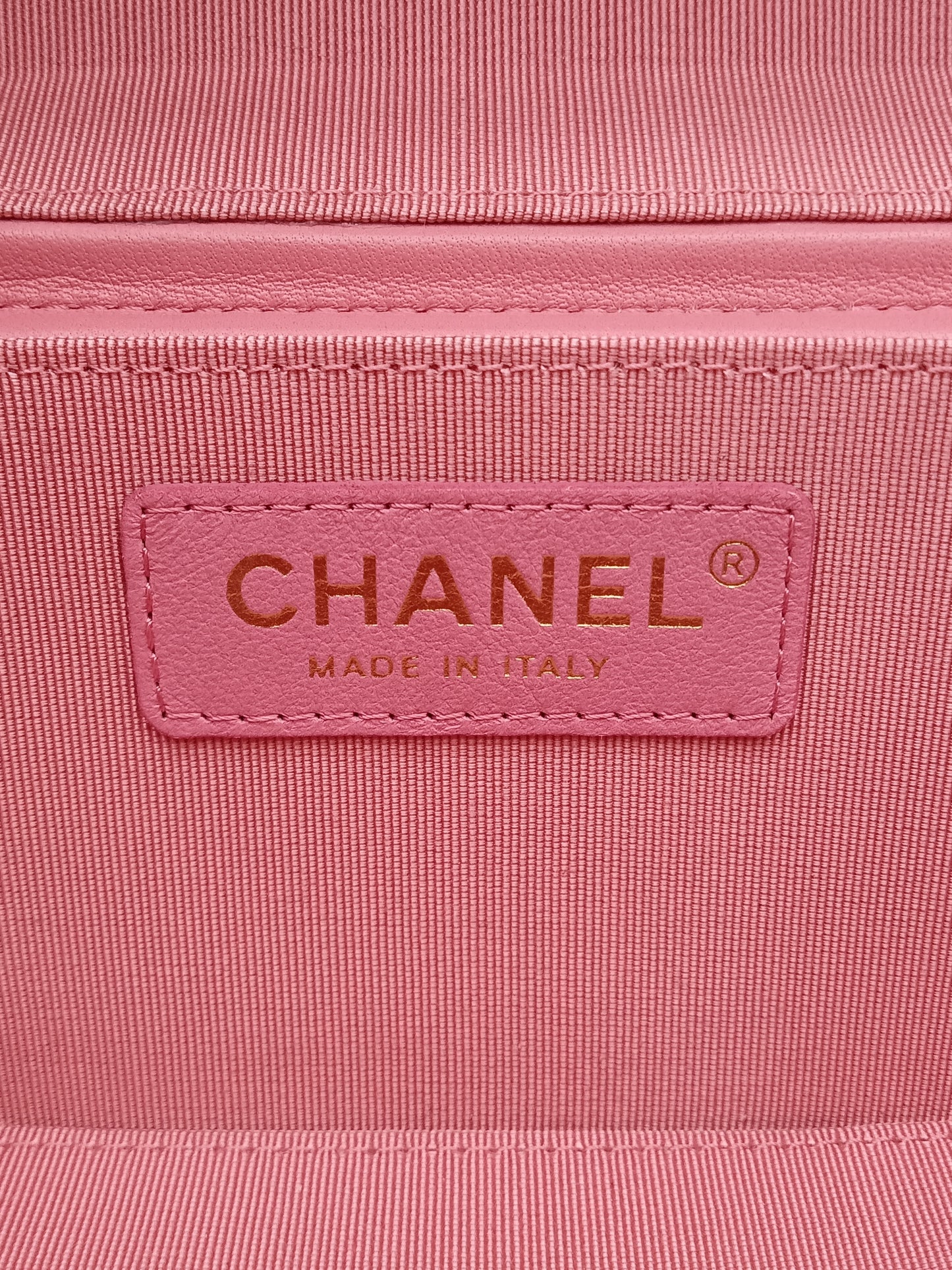 CHANEL Lamb Hexagon Vanity Case