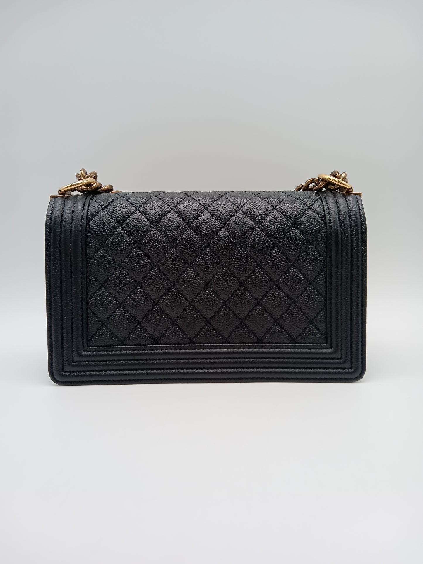 CHANEL Caviar Quilted Leboy