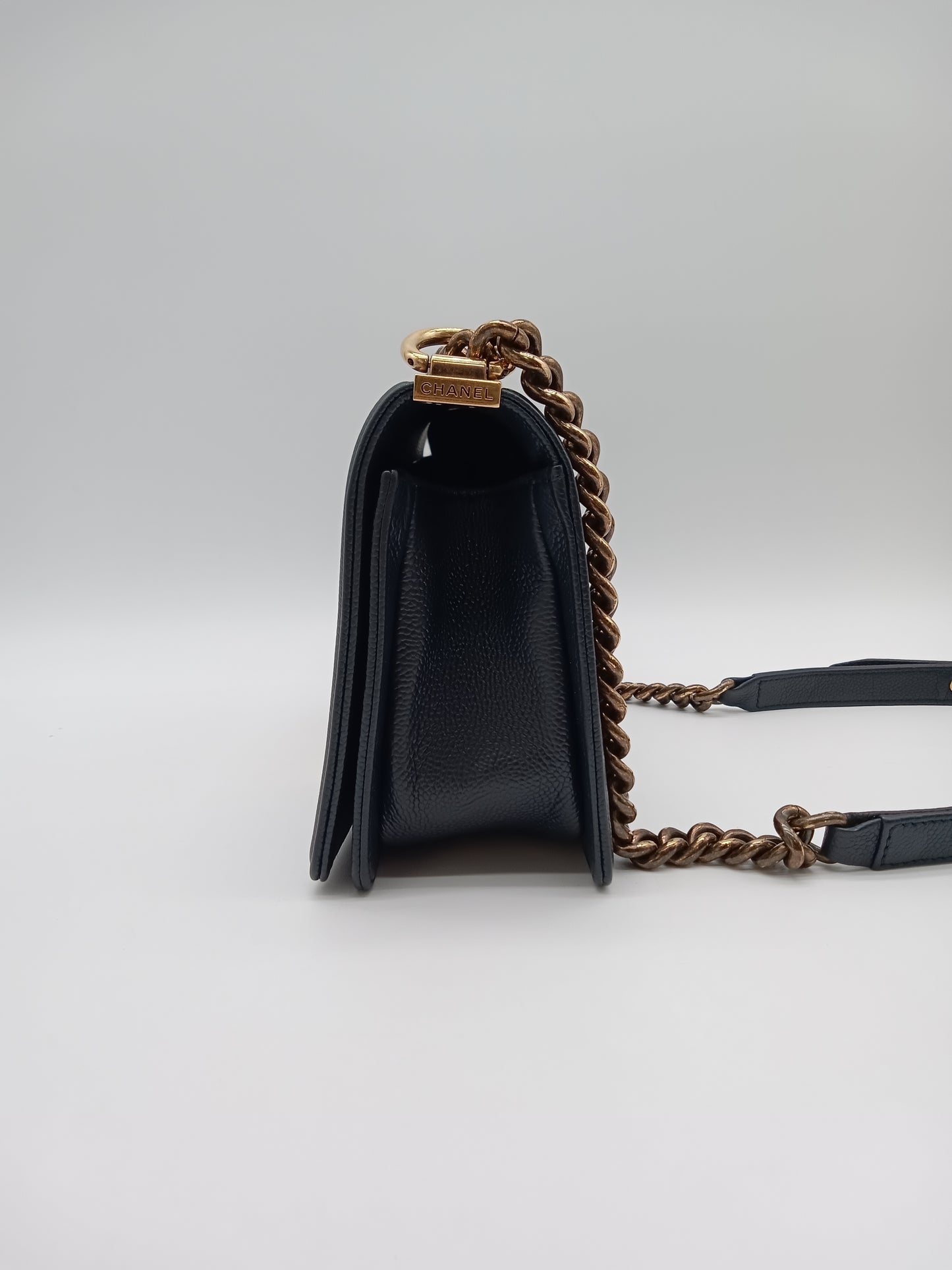 CHANEL Caviar Quilted Leboy