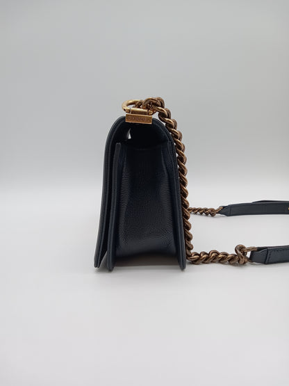 CHANEL Caviar Quilted Leboy