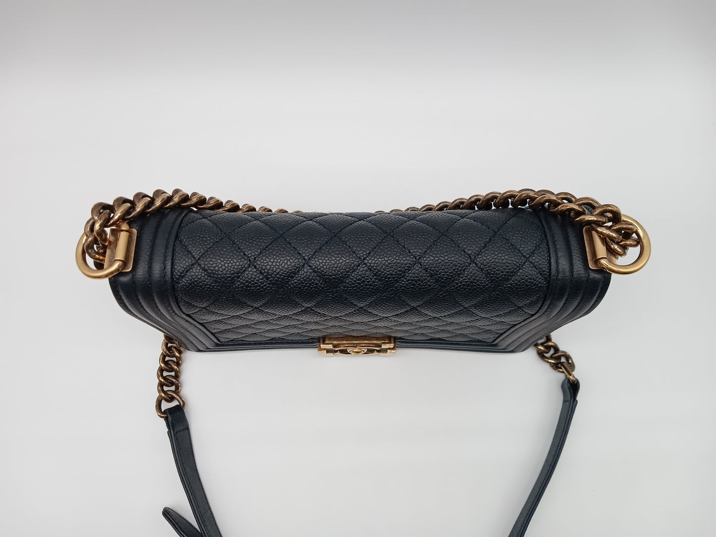 CHANEL Caviar Quilted Leboy