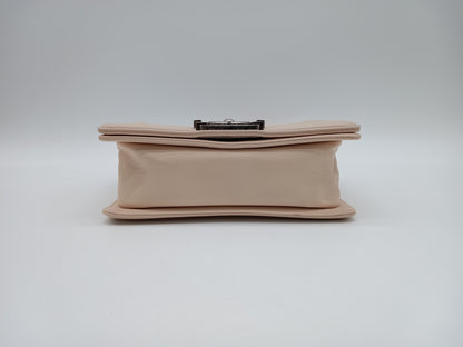 CHANEL Calf Quilted Leboy